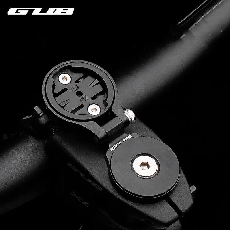GUB 639 Aluminum Alloy Cycle Computer Holder Support  for Garmin/Wahoo Computer Use Small Bicycle Stopwatch Mount