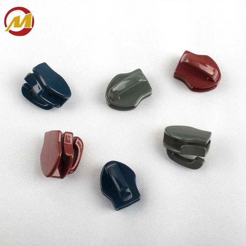 Custom Zip Pull Garment Metal Zipper Puller Slider Brand Logo Bag Zipper Head Puller Zipper Custom Metal Zipper Pull Logo