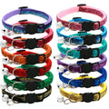 New Color Gold Velvet Cat Head Collar Pretty Cat Collars Luxury Safety Buckle Cat Collar