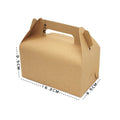 Colorful White Board Paper Cake Package Boxes with handle