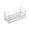 Sink Storage Organizer Powder Coated White Sink Caddy Holder Metal Storage  Holder Kitchen Sink Tray Drainer Rack