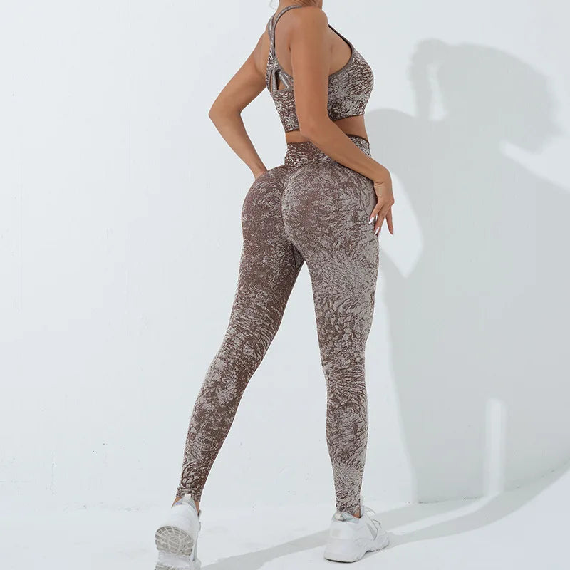 Wholesale Roupa De Academia Feminina Kit Women Yoga Set Roupas De Academia Short Yoga Seamless Set Manufactory