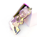 2025 Hot Sale Custom Anime Cartoon Character Rainbow Laser Glitter Hologram Waterproof Creative Eco-Friendly Acrylic Keychain
