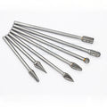 Lengthen 100mm 150mm Grinding Bits Tungsten Carbide Burr Rotary File with Double Cut Tooth 6mm Shank Mill Cutter Tools