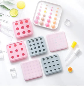 HY Creative Multi Grid Mini Sphere Ice Cube Mold Silicone Candy Chocolate Dessert Baking Molds