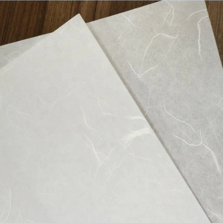 36gsm A4 Natural White Color Decoupage Printing Art Mulberry Rice Paper