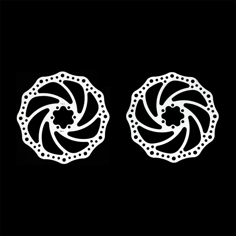 Superbsail Outdoor Cycling Disc Brake Rotor 140/160/180/203mm MTB Bike Parts Aluminium Alloy Abrasion Resistant Electric Parts