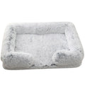 XXL Orthopedic Dog Bed Eco-Friendly Modern Style Winter Rectangle Pet Couch Sofa Nonskid Bottom Washable PP Cotton Plush Carton