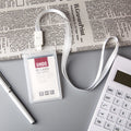 Lebei Promotion Gifts Fashion Laser Printed PP Business Card Holder with No Closure