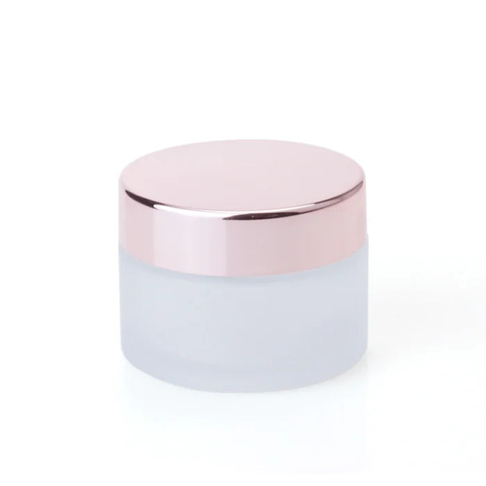 Essential Oil Dropper Bottle Set Empty Cosmetic Packaging Container 30ml 50ml 100ml Rose Gold Glass Bottle Jar