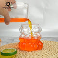 350ml Home Office Grape Shape Boo Boo Creative Juice Drink Cup Juice Drink Mug Household Summer Drink Cup with Handle