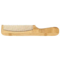 Custom Logo 100% Natural Bamboo Hairbrush  Anti-Static Portable Hair Detangler Comb for Hotel