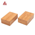 ECO Friendly Exercise Natural Kids Fitness Body Building OEM Home Gym Lightweight Custom Logo Pilates Recycled Bamboo Yoga Block