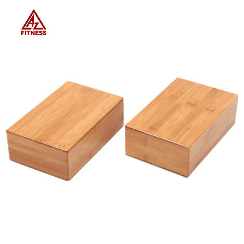 ECO Friendly Exercise Natural Kids Fitness Body Building OEM Home Gym Lightweight Custom Logo Pilates Recycled Bamboo Yoga Block