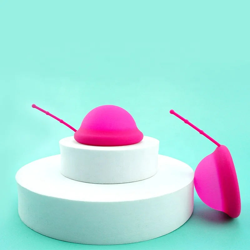 New Arrival 100% Medical Grade Silicone BPA Free Feminy String Menstrual Disc