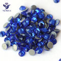 2022 Sapphire Hotfix Diamond Cut Rhinestones Ss10 Hotfix Rhinestones Material Diamond