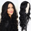 FX-HA39 Women's High Cost Performance Wavy Body Wave Wig New Arrival Synthetic High Temperature Fiber Hair Wig for African Style