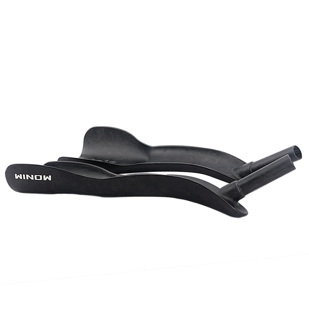 Winowsports NEW Carbon Fiber Bicycle Rest TT Handlebar Clip on Aero Bars Handlebar Extension Triathlon Time Trial Cycling Parts