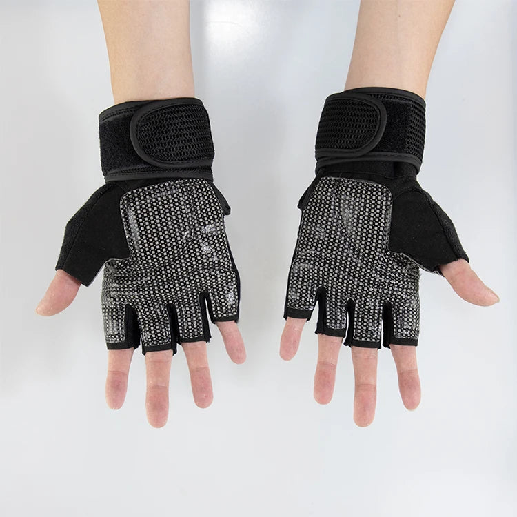Ks-6024# Custom Private Label Gym Gloves Fitness Training Gloves