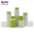 PA605 China Factory Direct Sale Empty Cosmetic Packaging White PP Eco-friendly Plastic Container With Airless Pump for Serum