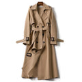 Fall Winter Wholesale Long Trench Coats Women Mid Long Style Plus Size Overcoats Coat