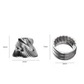 Factory Made Eco-Friendly Stainless Steel Pentagonal Hexagonal Heptagonal Grinding Cores-Stocked Minimalist Design ODM/OEM Brand