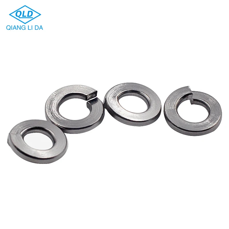 Spring Washers Stainless Steel DIN 127 Standard Plain Finish Split Style Front-load Automotive General Industry Heavy Industry