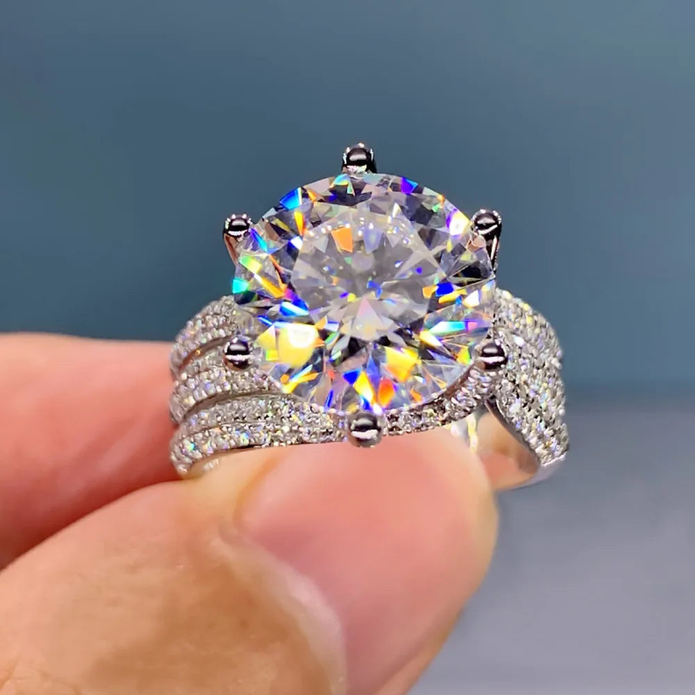 Trendy Luxury Women's Accessories Beauty Birthday Party Elegant Bride Engagement Gift Girlfriend Exquisite Commitment Ring