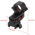 FOCUHUNTER 25.4mm Adjustable Scope Ring Mount Hunting Mounting Accessories Laser Sight Flashlight Clamps Tactical Holder