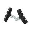 MUQZI 1 Pair Bike V-Brake Pads Mountain Road Bicycle Cycling Bike Braking Holder Shoes 54mm Rubber Blocks