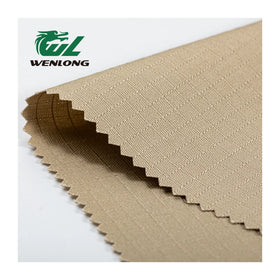 Camouflage Ripstop Fabric T/C 65/35 Anti Tearing WR Khaki for Uniform Customized