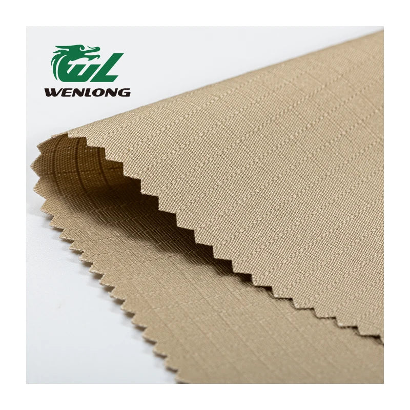 Camouflage Ripstop Fabric T/C 65/35 Anti Tearing WR Khaki for Uniform Customized