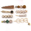 MIO Luxury Hair Clip Sets Rhinestones Pearls Hairpins Alloy Side Clip for Women Lady Various Styles and Shape