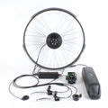Sailimotor 20" 29" 36V 48V 250W 500W Geared Brushless Hub Motor IP54 Waterproof Bicycle E-bike Conversion Kit LCD Display