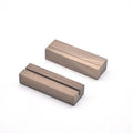 Beech Black Walnut Wood Tables Menu Stand Wooden Table Number Stands Holder