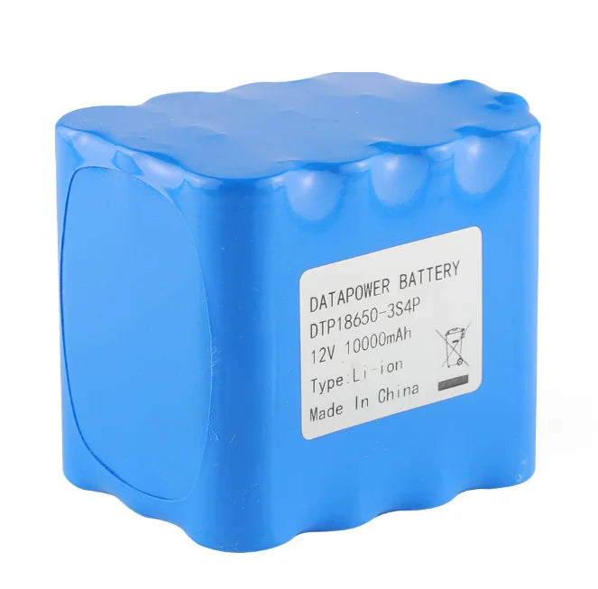 18650-3S4P 12V 10000mAh Lipo Battery Li Ion Lithium Battery Manufacturer