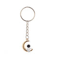 Cute Spaceman Astronaut Key Chains Star Moon Creative Car Keychain Bag Pendant Charms Cosmonaut for Key Rings Gift Jewelry