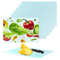 Sublimation Glass Cutting Board Custom Printed Glass Blank Mildew Proof Easy to Clean Cutting Board for Kitchen Quick Shipping