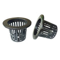 3" Plastic Net Cup Round Plant Container Hydroponics Basket Pot Net