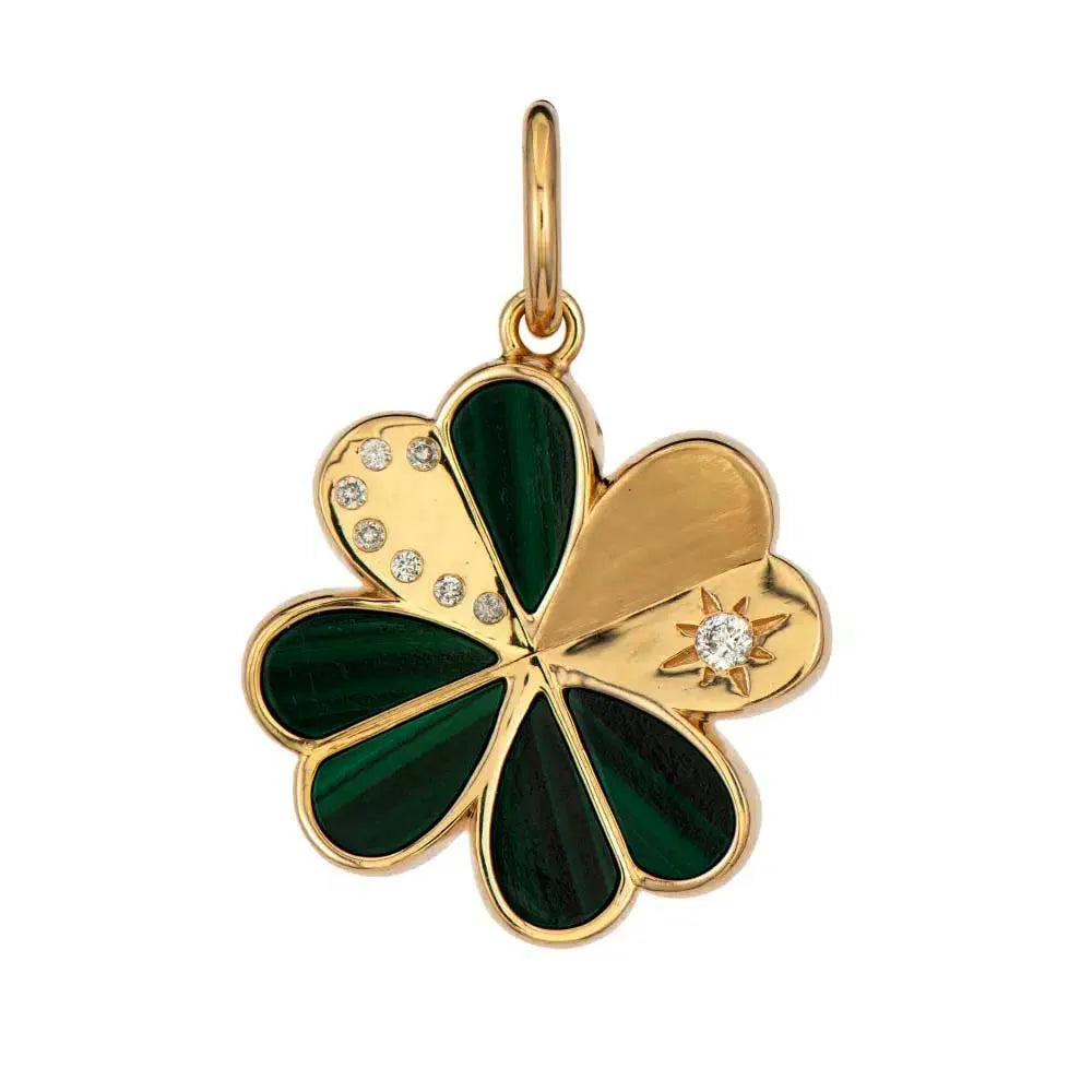 Milskye 2026 Custom Fine Fashion Jewelry Brass 18k Gold Plated Flower Pendant Necklace