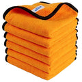 300GSM 16X16 Inch Edgeless Microfiber Cleaning Cloth High-Low Pile and Microfibre Long-Short Hair Towel