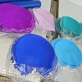 Factory Wholesale 60g Silicone Swim Cap Waterproof Colorful Sports Pool Hat for Women Men Kids Durable High Elasticity for Long