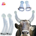 Cow Farm Equipment Cattle Anti-collision Tool Anti Fighting Thicken Silicone Calf Horn Protective Cover