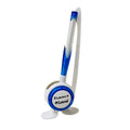 Wholesale Custom Logo Counter Table Desk Stand Ball Pen Promotional Advertising Hotel Bank Desk Top Stand Counter Pen with Chain