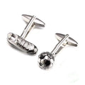 Wholesale Football Shoe Set Novelty Cufflinks Custom Mens Suit Shirt Fashion Accessory Tailor Ware Tuxedo Trendy Jewelry Gift