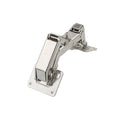 For 165 Degree Soft-Closing Nickel Finish Cabinet Hinges for Kitchen Bedroom Hospital Furniture-Concealed Design