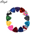 Custom logo Printing Colorful Celluloid Guitar Plectrum Mediator Guitar Picks for Acoustic Electric