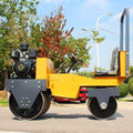 Tandem Road Roller Mini Double Drum Vibratory Roller for Pavement Compaction