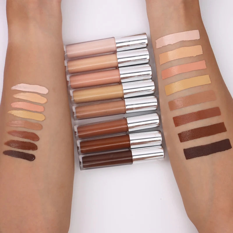 Custom Cosmetics Full Coverage Eye Brow Vegan Liquid Concealer Private Label Makeup