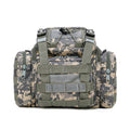 Adjustable Cross-Body Waist Bag Outdoor Tactics Universal MOLLE Camo Fanny Pack Waterproof Hunting Fishing Camera Bag